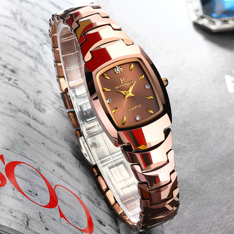 Montres Fashion Tungstene Solide Au Design De Luxe