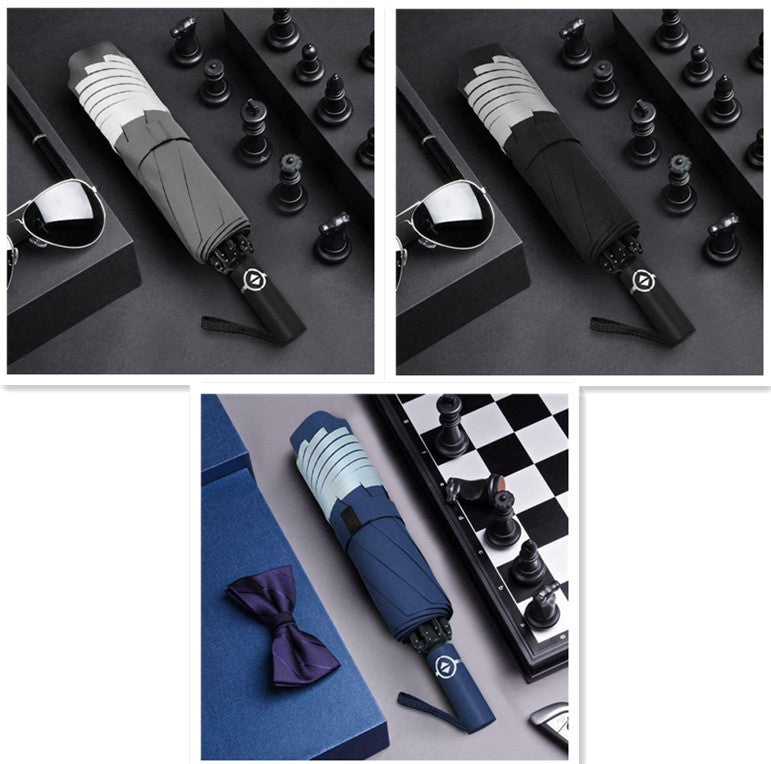 Automatic Luxe Reverse Folding Umbrella