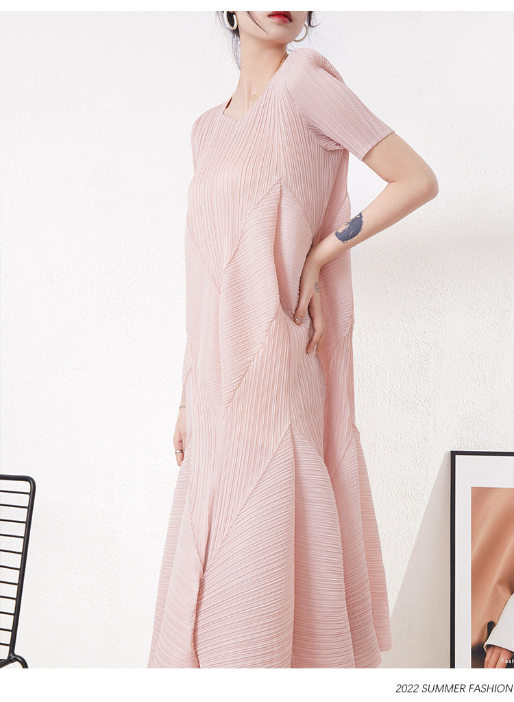 French Entry Lux Cold Wind High Sense Dress