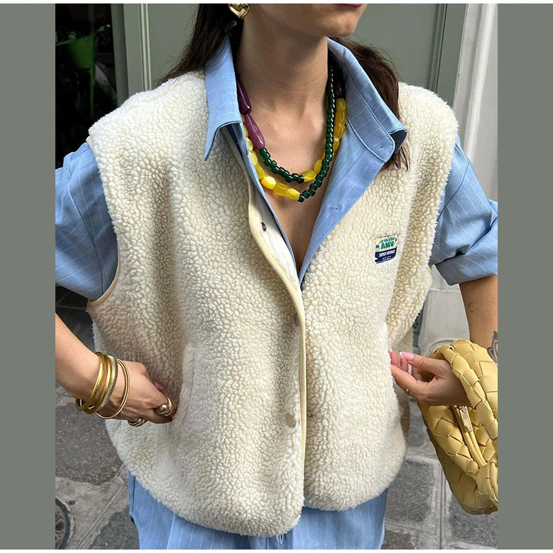 New Autumn Clothing Women's Vest Elegant