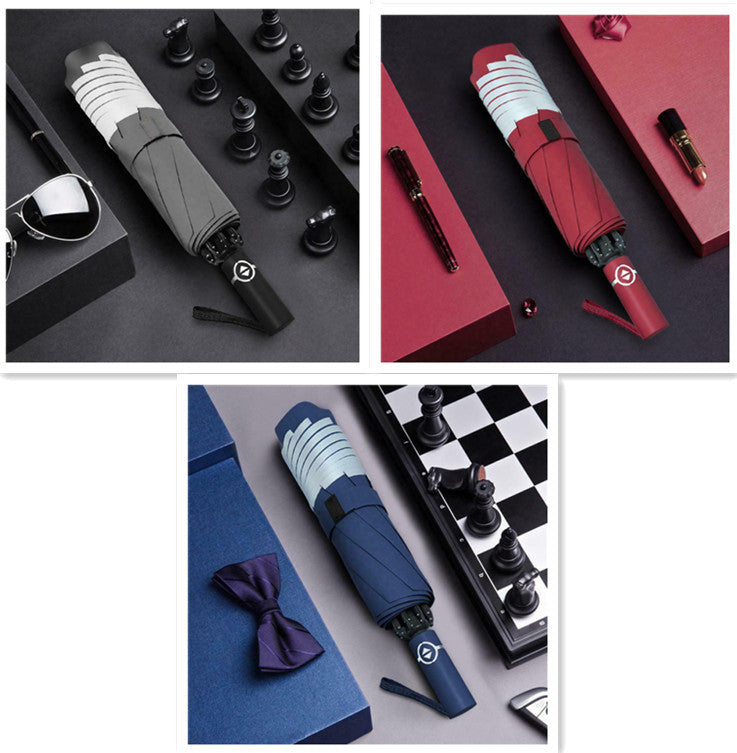 Automatic Luxe Reverse Folding Umbrella