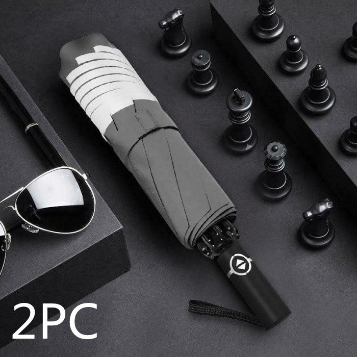 Automatic Luxe Reverse Folding Umbrella