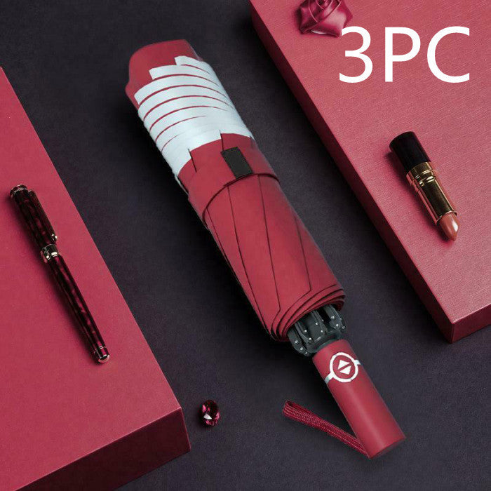 Automatic Luxe Reverse Folding Umbrella